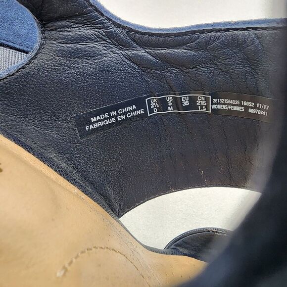 Clarks Womens Laureti Joy Pump Size 5 Blue - Picture 9 of 11